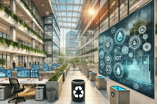 Sustainable buildings have solutions for waste management