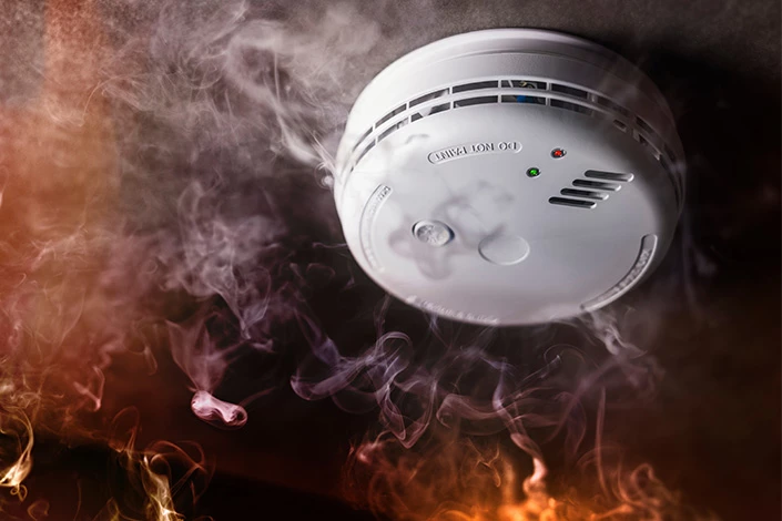 Smoke Detectors fire alarm installation
