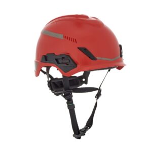 MSA V-Gard H1 Red Safety Helmet