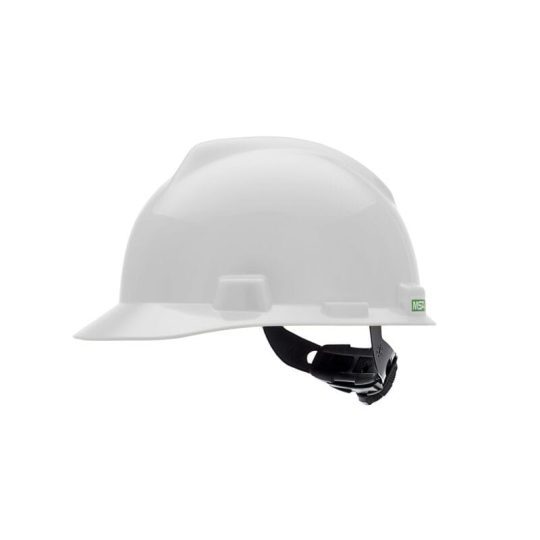 MSA V-Gard White Hard Cap Style