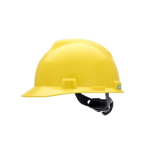 MSA V-Gard Yellow Hard Cap Style