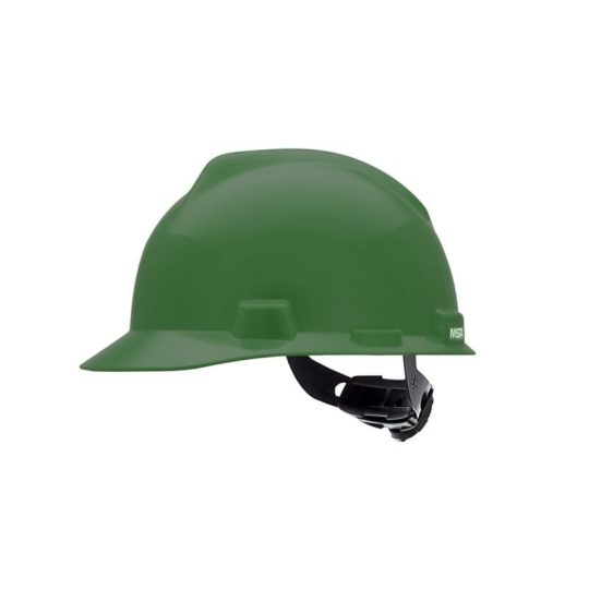 MSA V-Gard Green Hard Cap Style