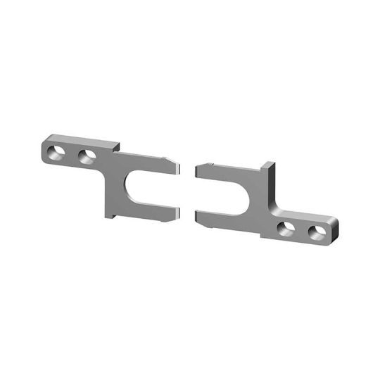 Push-in lug/adapter for screw mounting for devices with 1 or 2 change-over contacts