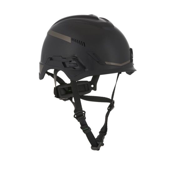 MSA V-Gard H1 Trivent Black Safety Helmet