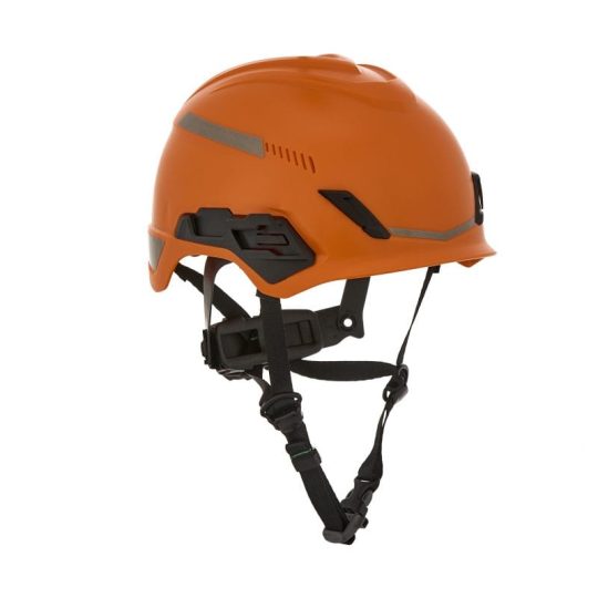 MSA V-Gard H1 Trivent Orange Safety Helmet