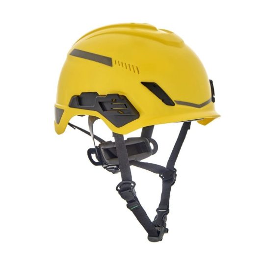 MSA V-Gard H1 Trivent Yellow Safety Helmet
