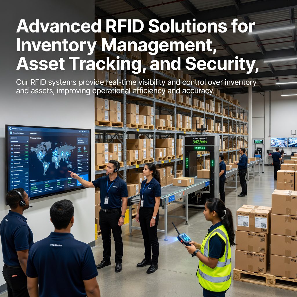 advanced RFID solutions for inventory management, asset tracking, and security.